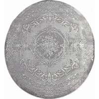 Турецкий ковер Armina 03762 Серый круг